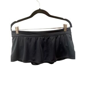 Nike Womens Swim Board Skirt Swim Skirt Bottom Black
